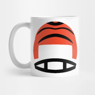 Retro Cincinnati Football Helmet Mug